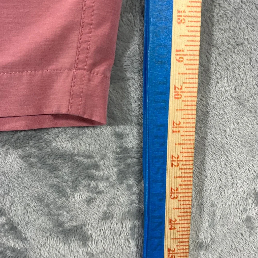 FAHERTY All Day Shorts Mens 46 Pink Stretch Hybrid EBS2400 Summer Outdoor